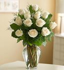 Long Stem White Roses